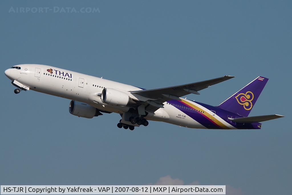 HS-TJR, 2006 Boeing 777-2D7/ER C/N 34586/588, Thai Airways Boeing 777-200