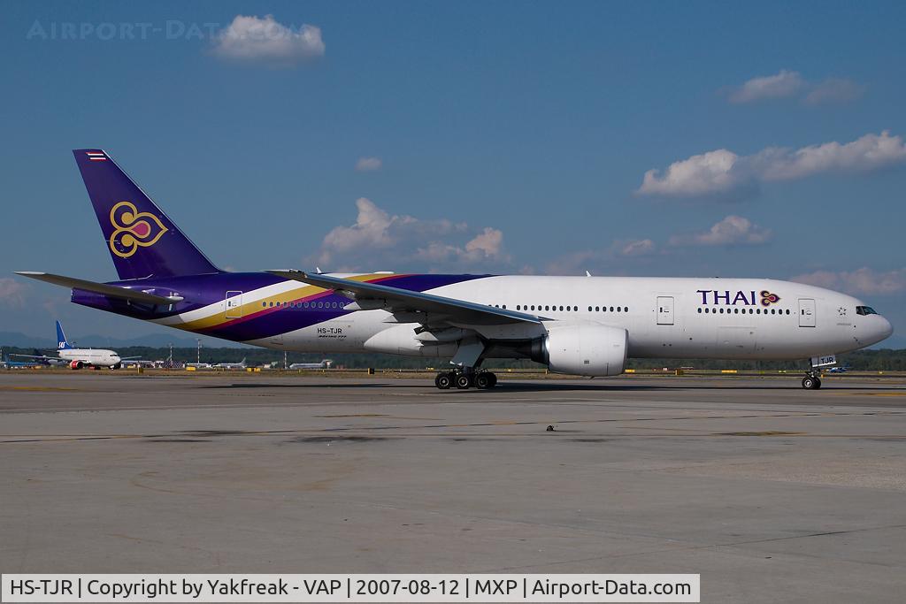 HS-TJR, 2006 Boeing 777-2D7/ER C/N 34586/588, Thai Airways Boeing 777-200