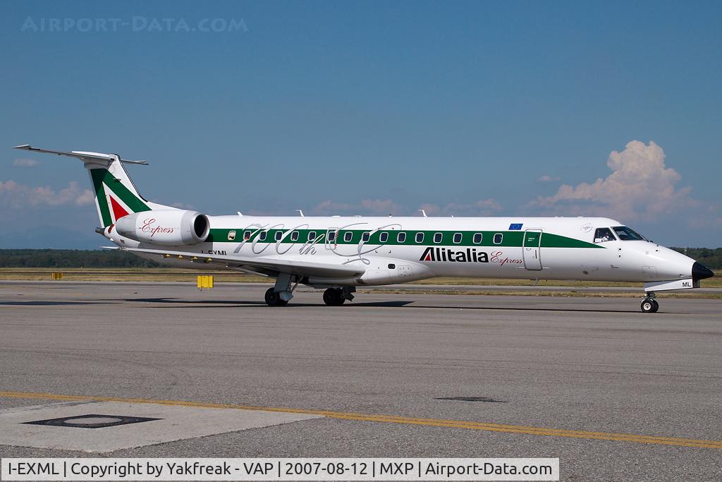 I-EXML, 2003 Embraer ERJ-145LR (EMB-145LR) C/N 145709, Alitalia Embraer 145