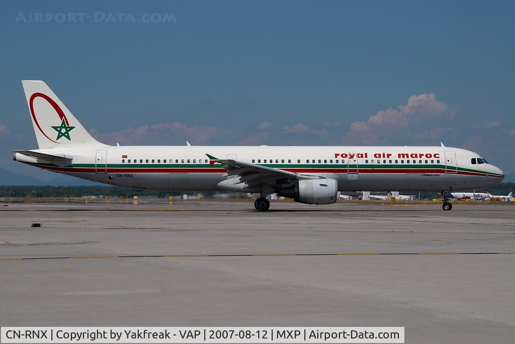 CN-RNX, 2003 Airbus A321-211 C/N 2064, Royal Air Maroc Airbus 321