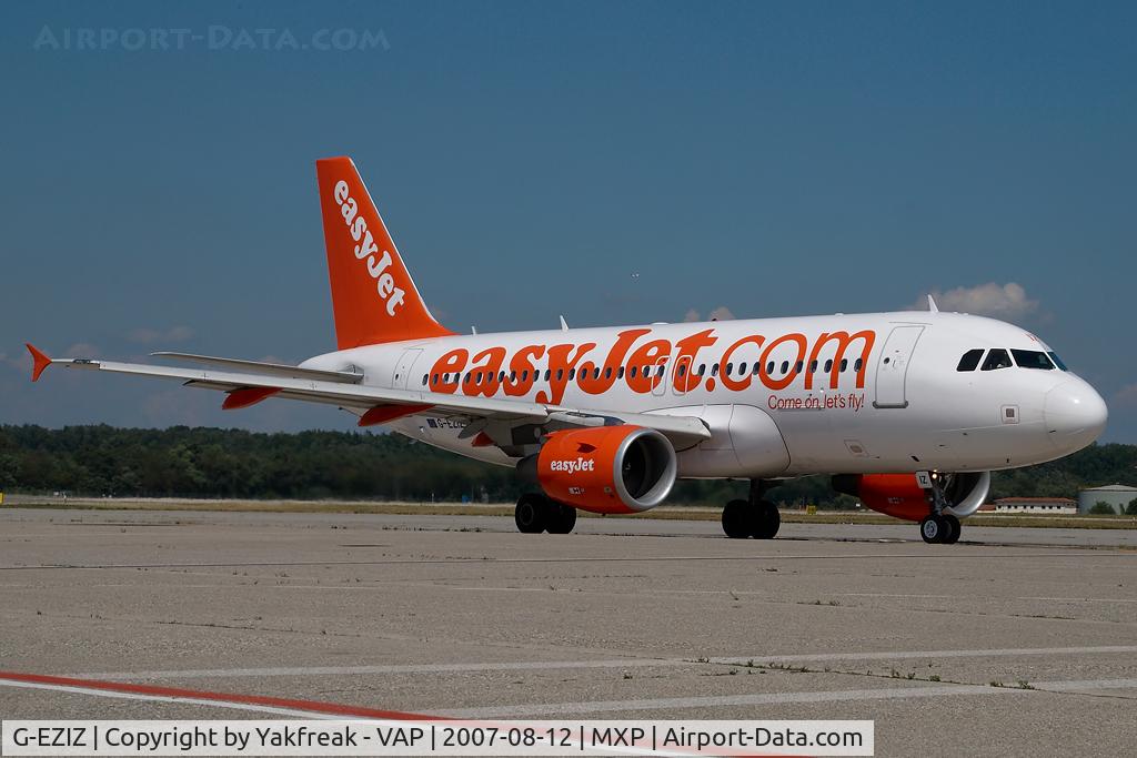 G-EZIZ, 2005 Airbus A319-111 C/N 2646, Easyjet Airbus 319
