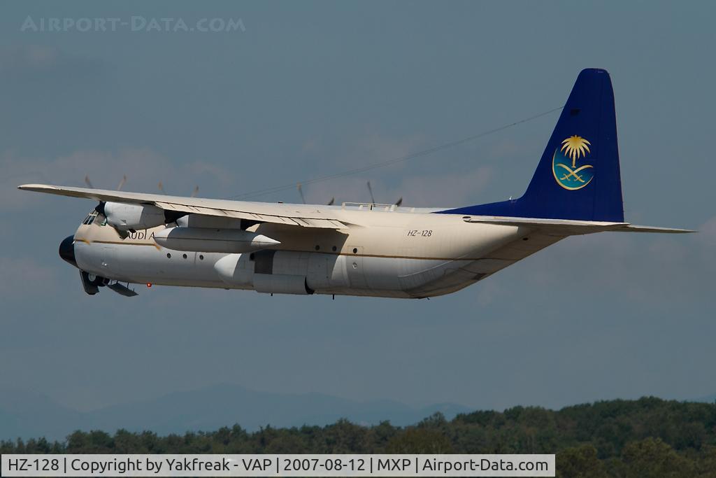 HZ-128, 1983 Lockheed L-100-30 Hercules (L-382G) C/N 382-4950, Saudia Lockheed Hercules