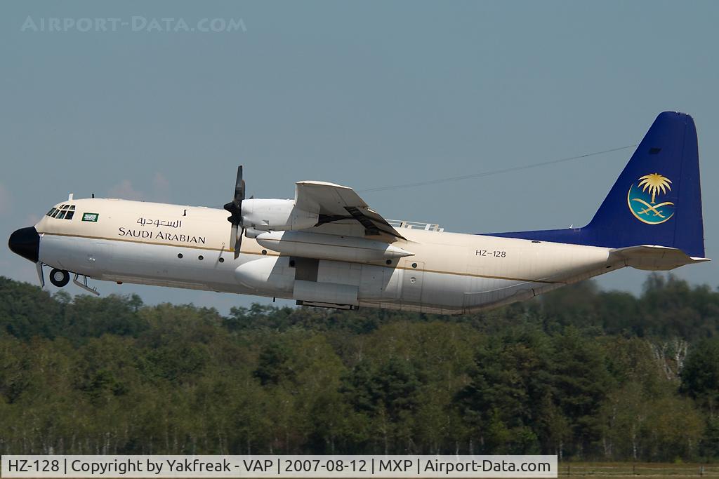 HZ-128, 1983 Lockheed L-100-30 Hercules (L-382G) C/N 382-4950, Saudia Lockheed Hercules