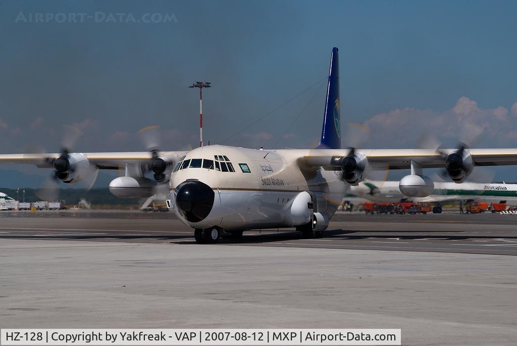 HZ-128, 1983 Lockheed L-100-30 Hercules (L-382G) C/N 382-4950, Saudia Lockheed Hercules