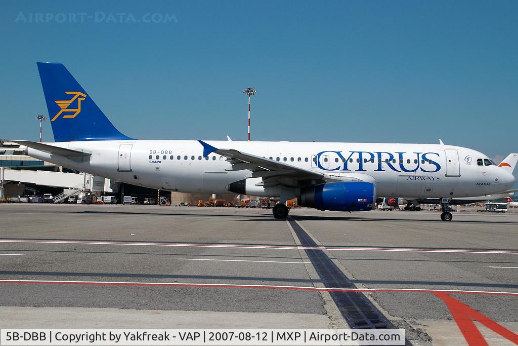 5B-DBB, 1991 Airbus A320-231 C/N 256, Cyprus Airways Airbus 320