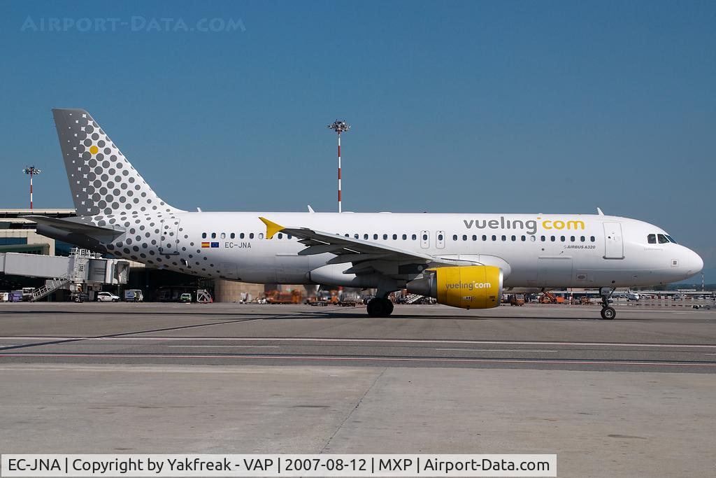 EC-JNA, 2005 Airbus A320-214 C/N 2596, Vueling Airbus 320