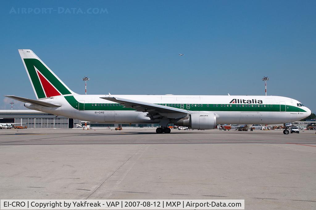 EI-CRO, 1999 Boeing 767-3Q8 C/N 29383, Alitalia Boeing 767-300