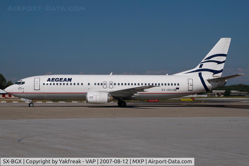 SX-BGX, 1989 Boeing 737-46B C/N 24124, Aegean Boeing 737-400
