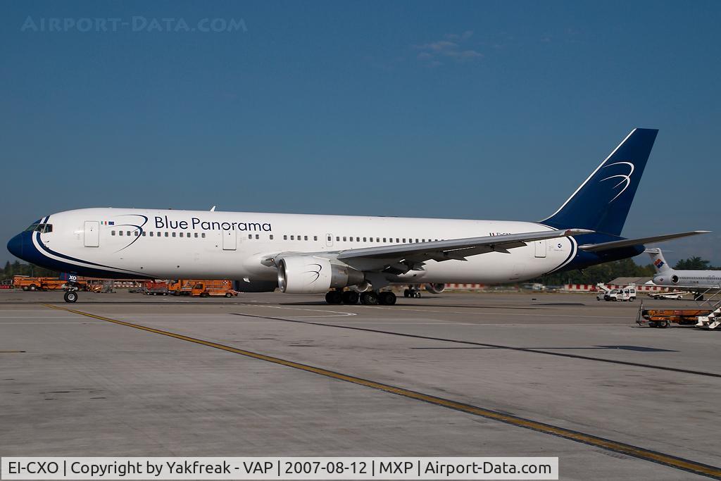 EI-CXO, 1996 Boeing 767-3G5/ER C/N 28111, Blue Panorama Boeing 767-300