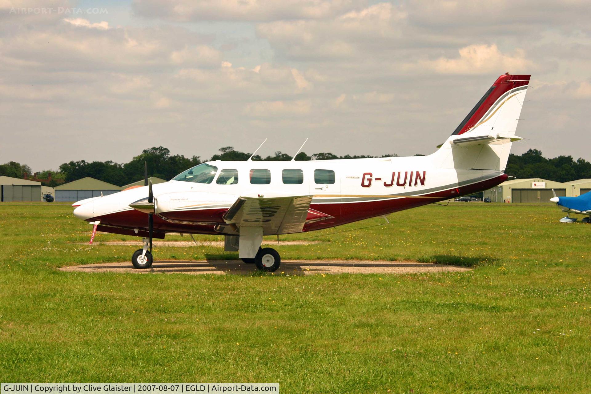 G-JUIN, 1982 Cessna T303 Crusader C/N T30300014, Ex: N9401T>OO-PEN>G-JUIN - Originally owned to, Michael Newman Aviation Ltd in February 1988 & currently in private hands since December 2010.
