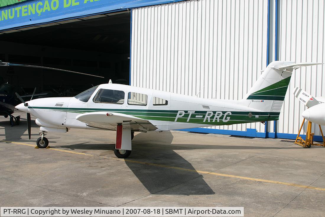 PT-RRG, 1984 Embraer EMB-711ST Corisco II turbo C/N 84-711408, @ SBMT