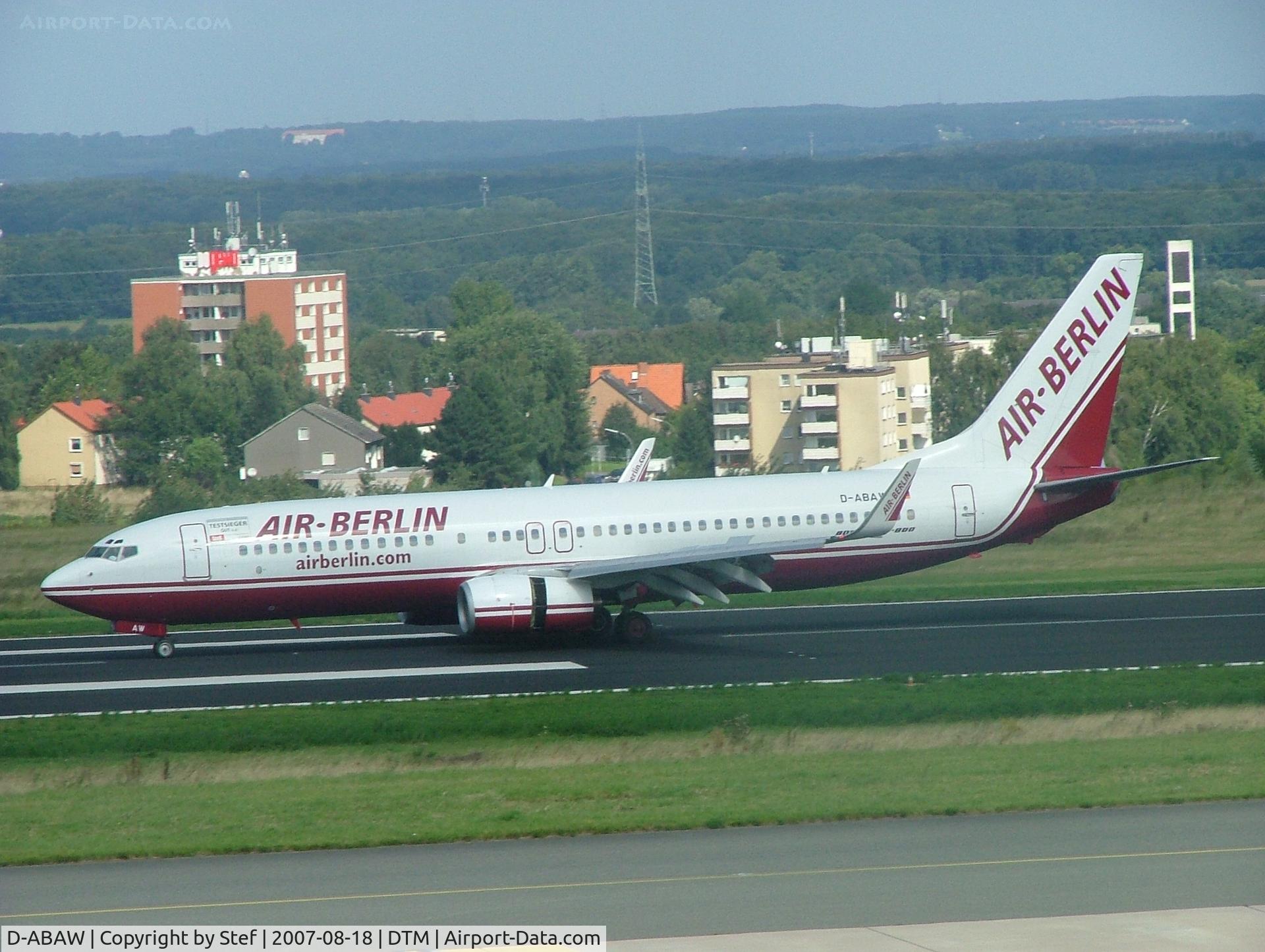 D-ABAW, 2000 Boeing 737-86J C/N 30062, Boeing 737-86J