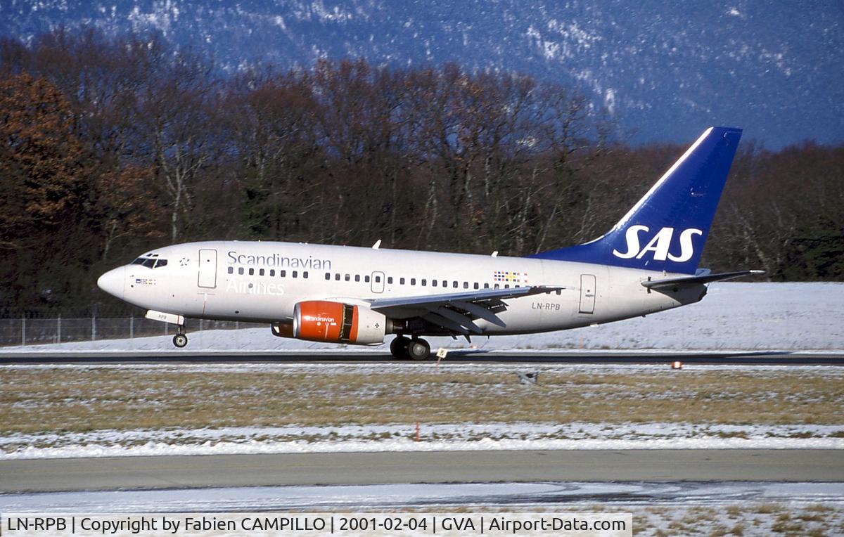 LN-RPB, 1998 Boeing 737-683 C/N 28294, SAS