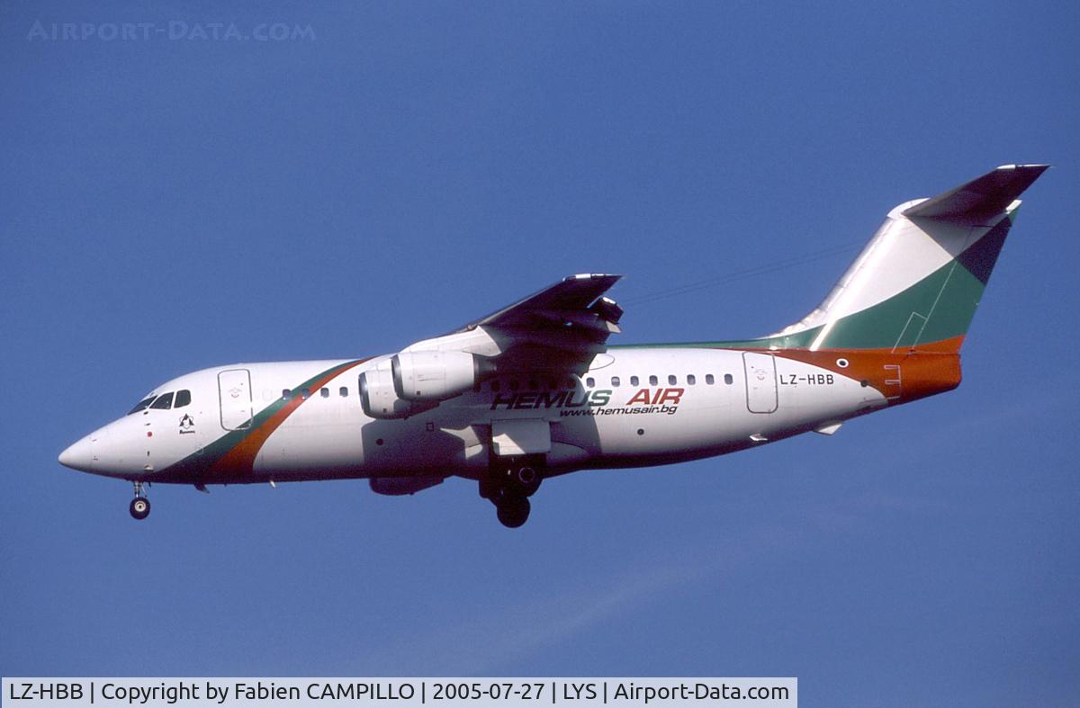 LZ-HBB, 1987 British Aerospace BAe.146-200A C/N E2073, BAe146-200 E2073