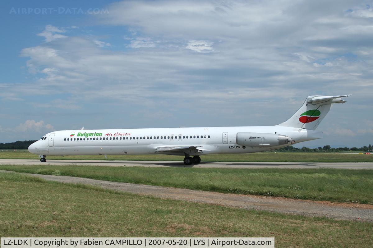 LZ-LDK, 1987 McDonnell Douglas MD-82 (DC-9-82) C/N 49432/1378, MD-82 49432-1378