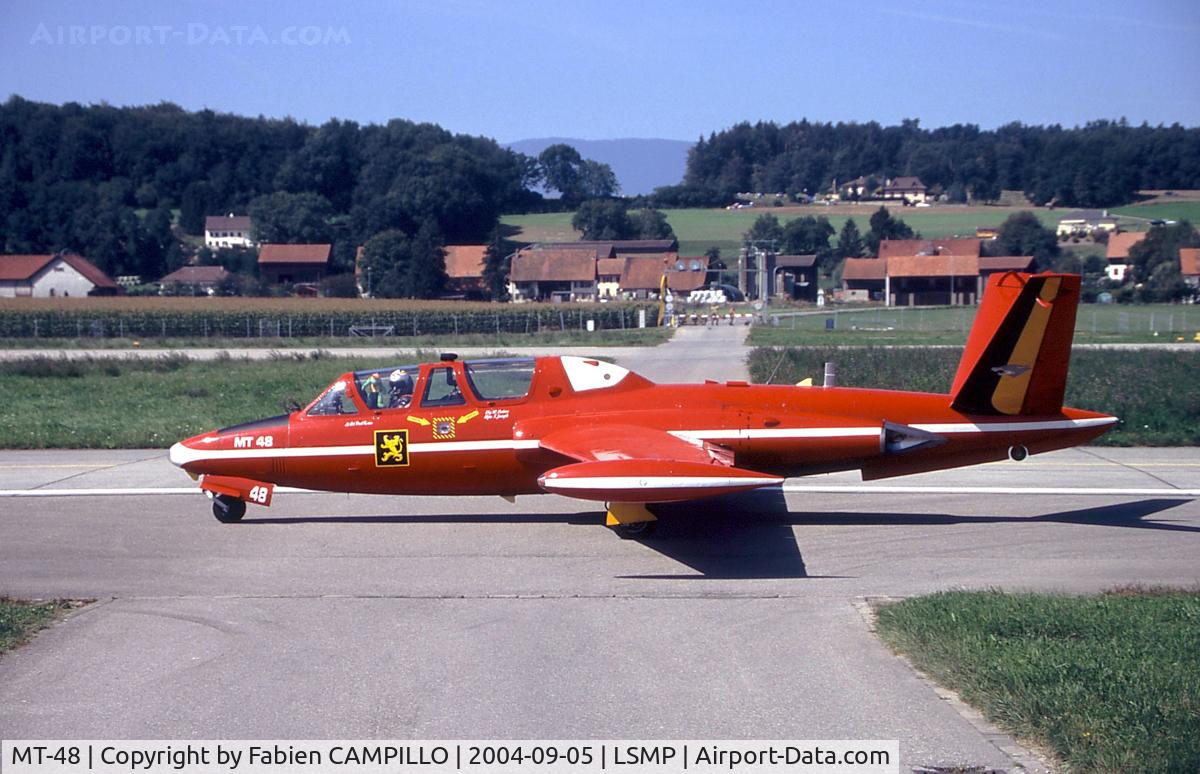 MT-48, Fouga CM-170R Magister C/N 204, cm170 204