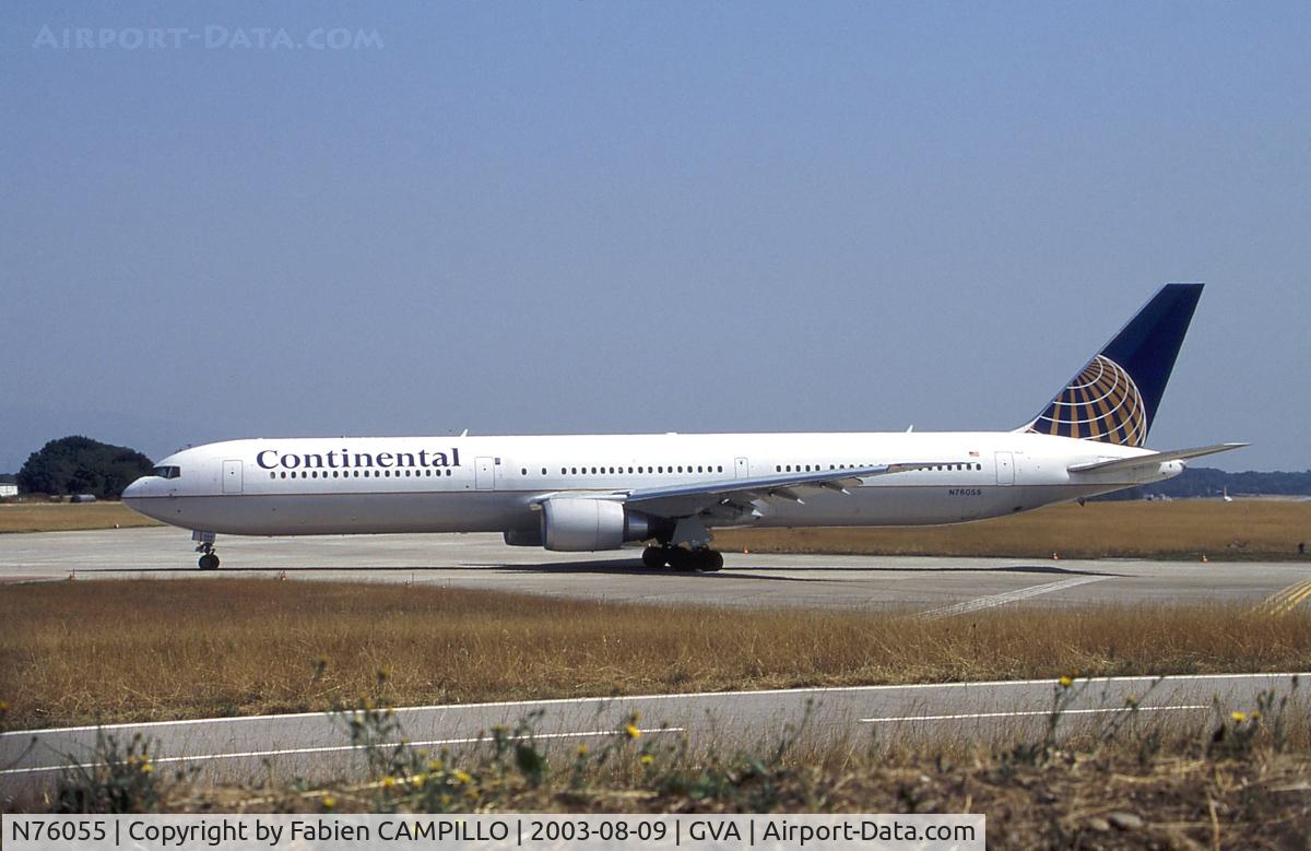 N76055, 2001 Boeing 767-424/ER C/N 29450, Continental