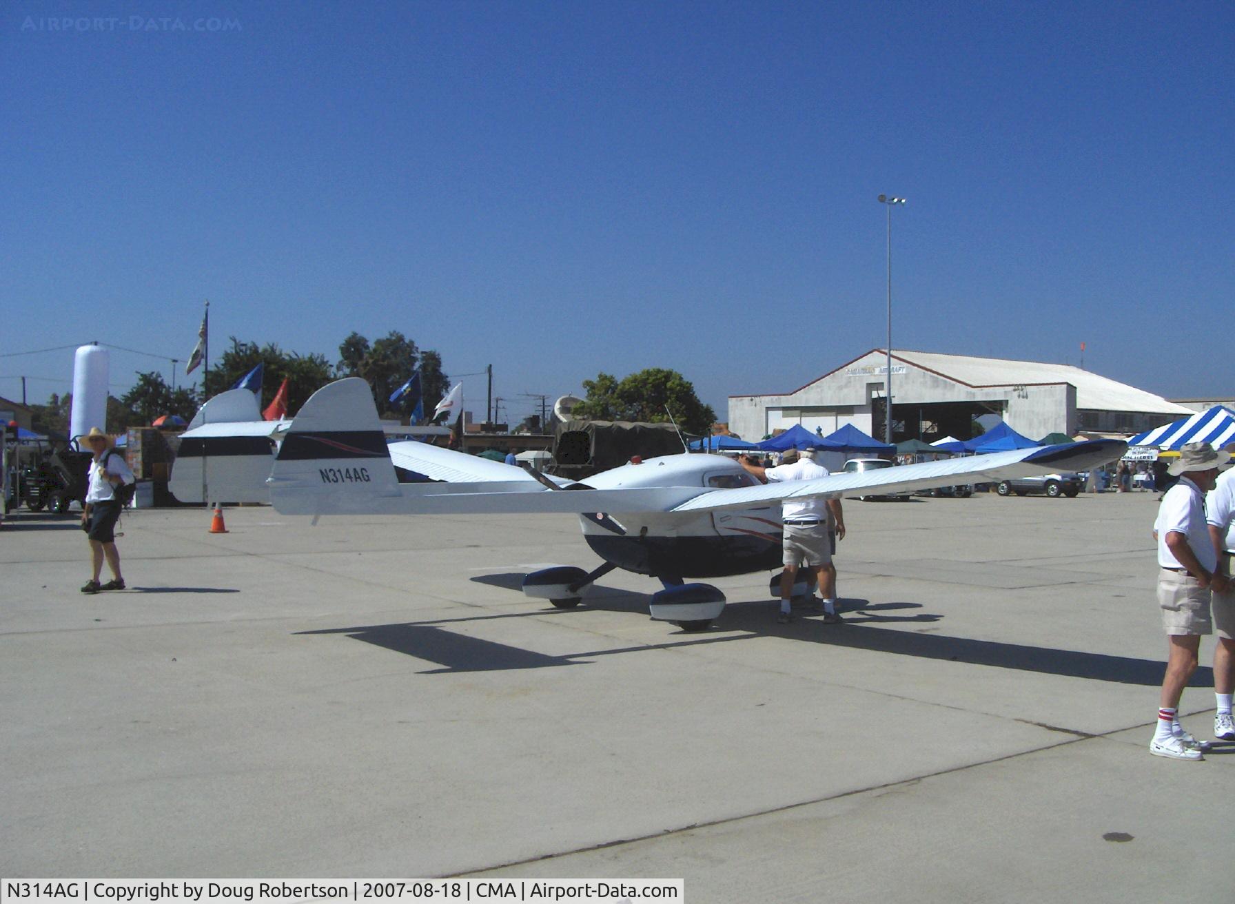 N314AG, 1950 Anderson Greenwood AND-51-A C/N 3, 1950 Anderson-Greenwood AND-51-A (AG-14), Continental O-200 100 Hp upgrade