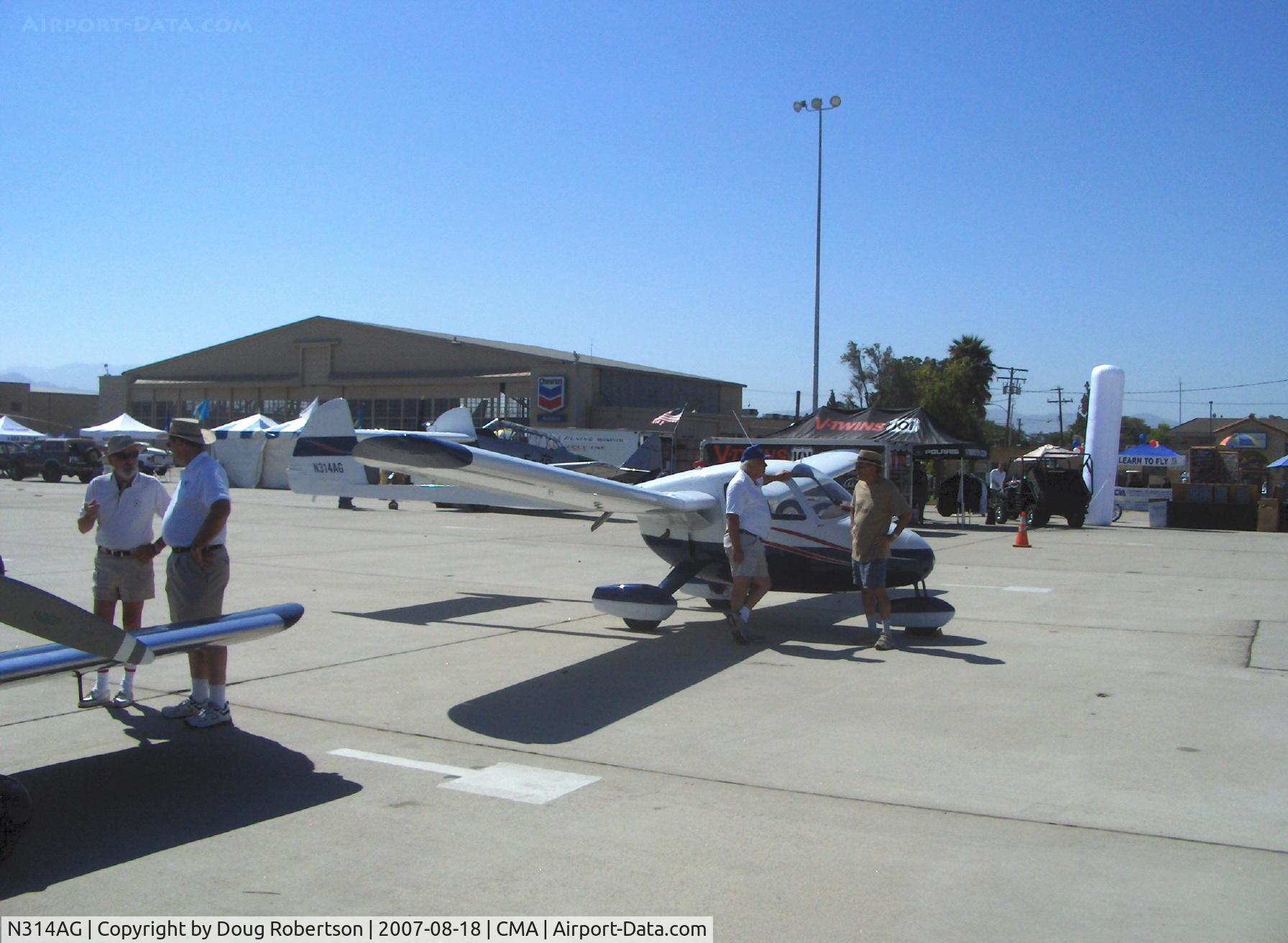 N314AG, 1950 Anderson Greenwood AND-51-A C/N 3, 1950 Anderson-Greenwood AND-51-A (AG-14), Continental O-200 100 Hp upgrade