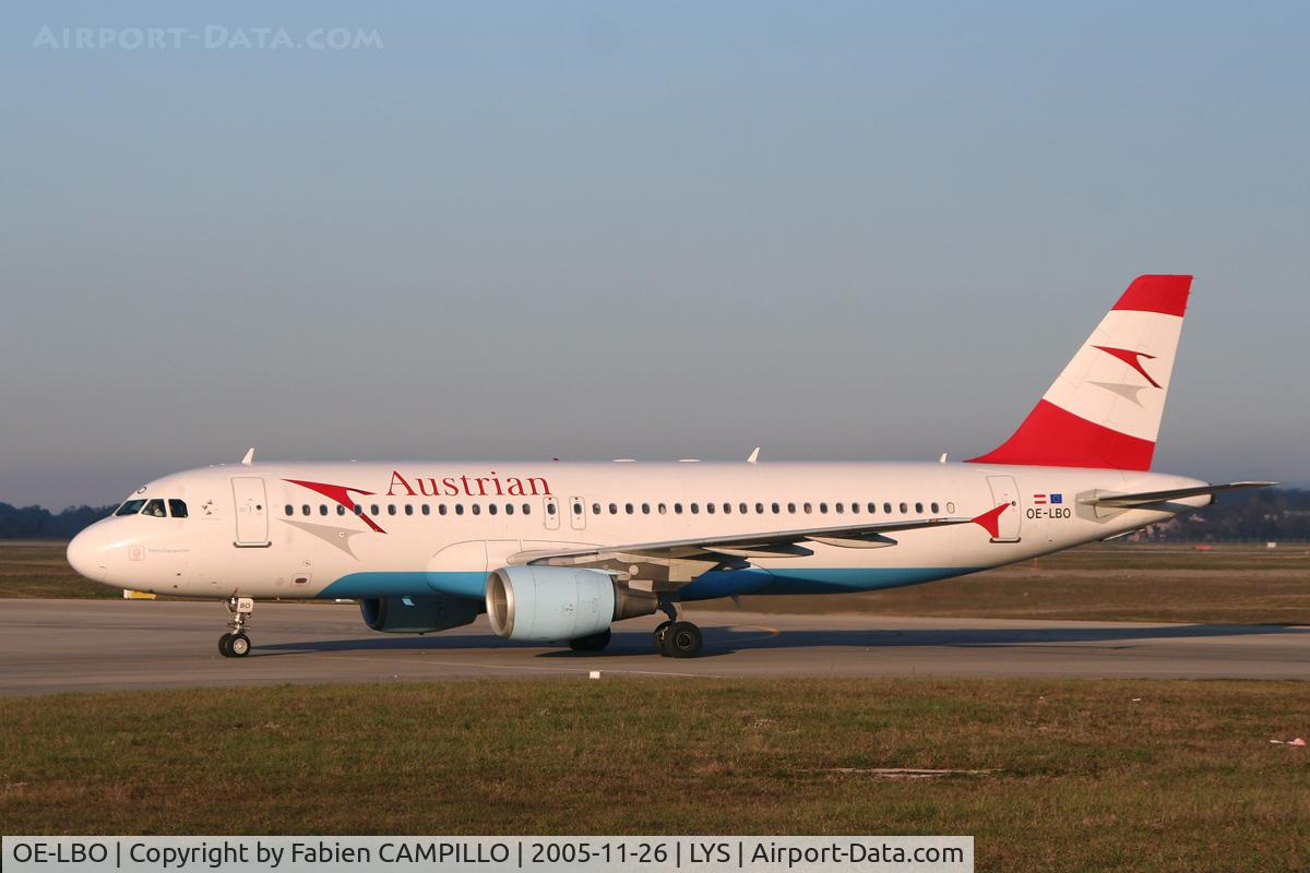 OE-LBO, 1998 Airbus A320-214 C/N 776, Austrian