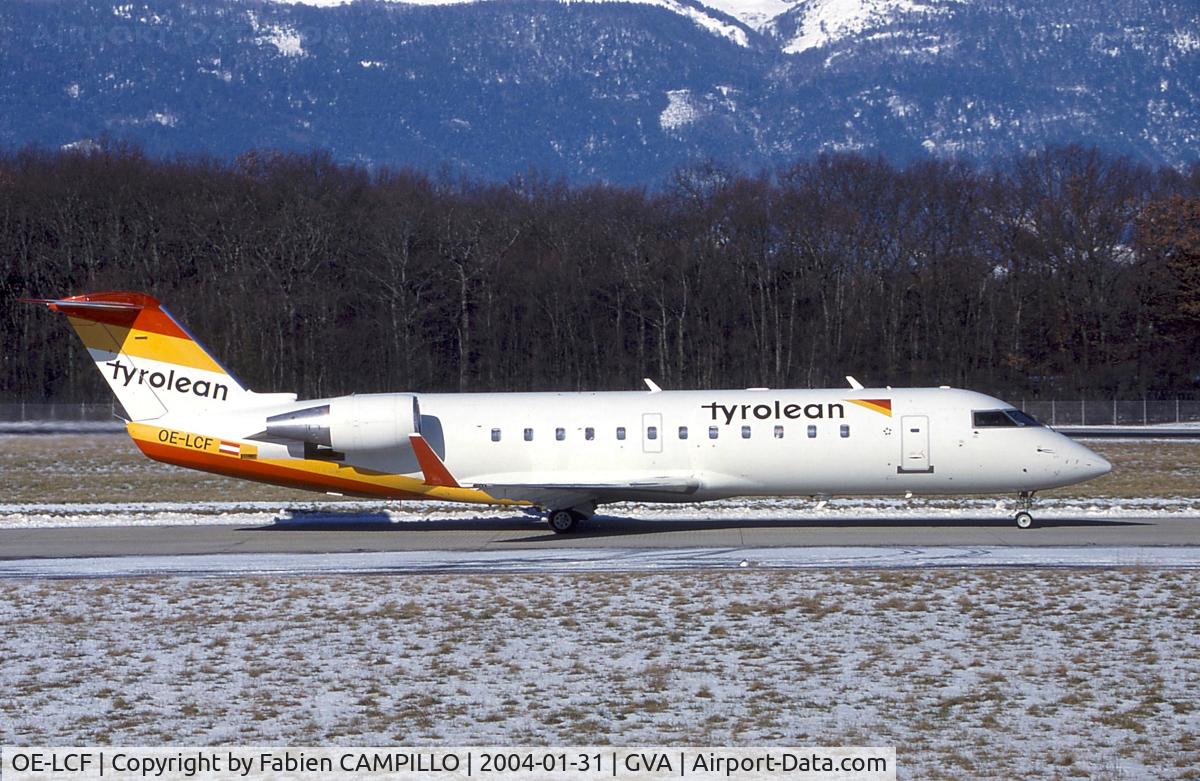 OE-LCF, 1996 Canadair CRJ-200LR (CL-600-2B19) C/N 7094, Tyrolean Airways