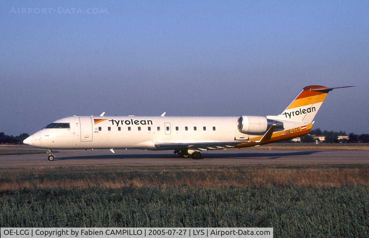 OE-LCG, 1996 Canadair CRJ-200LR (CL-600-2B19) C/N 7103, Tyrolean Airways
