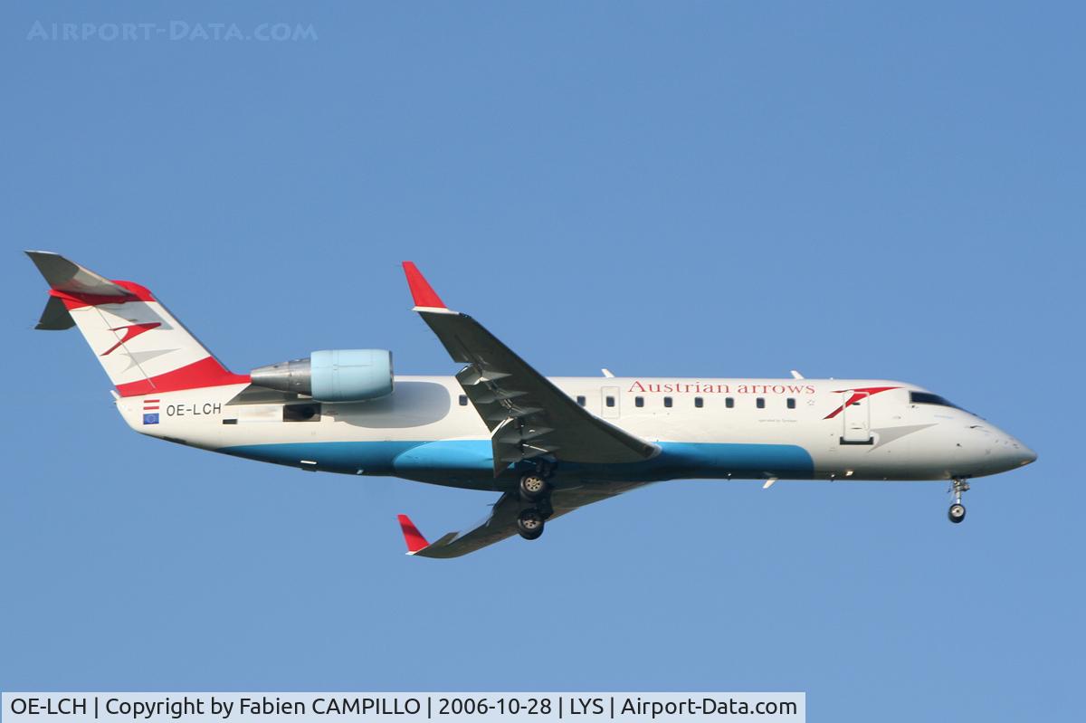 OE-LCH, 1996 Canadair CRJ-200LR (CL-600-2B19) C/N 7110, Austrian Arrows