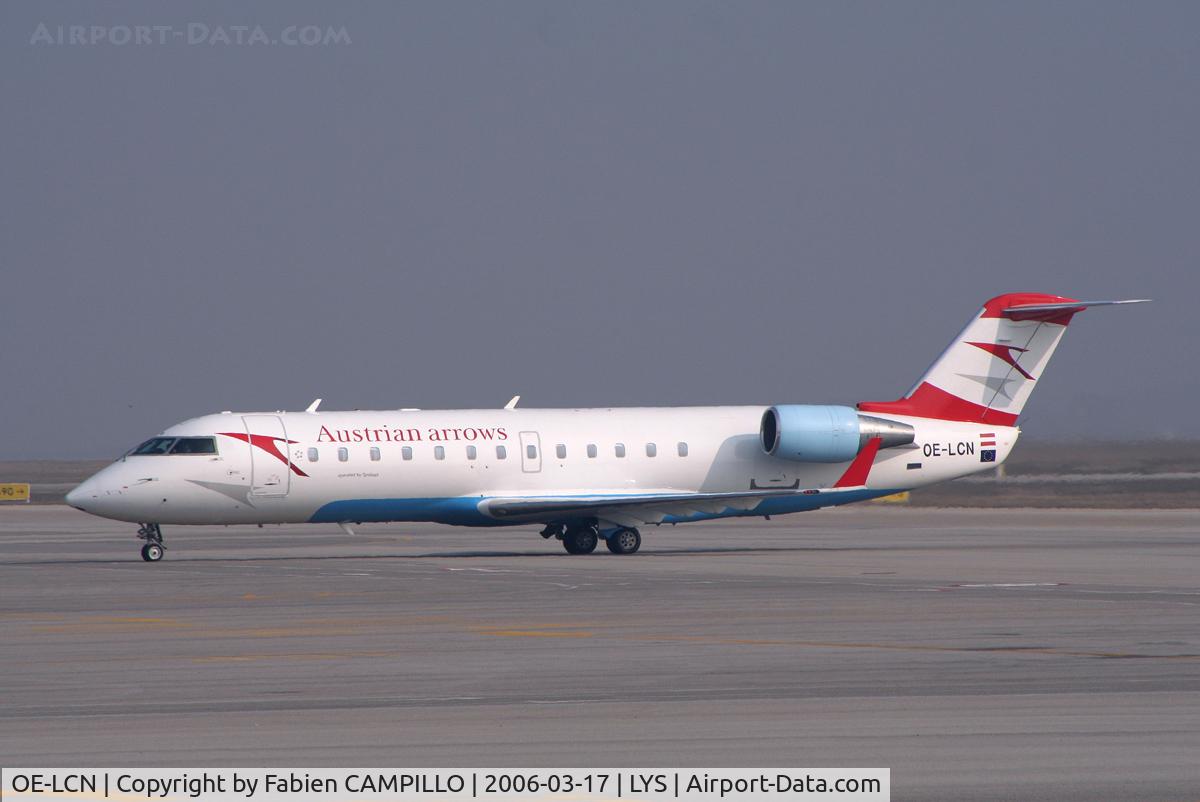 OE-LCN, 2000 Canadair CRJ-200LR (CL-600-2B19) C/N 7365, Austrian Arrows