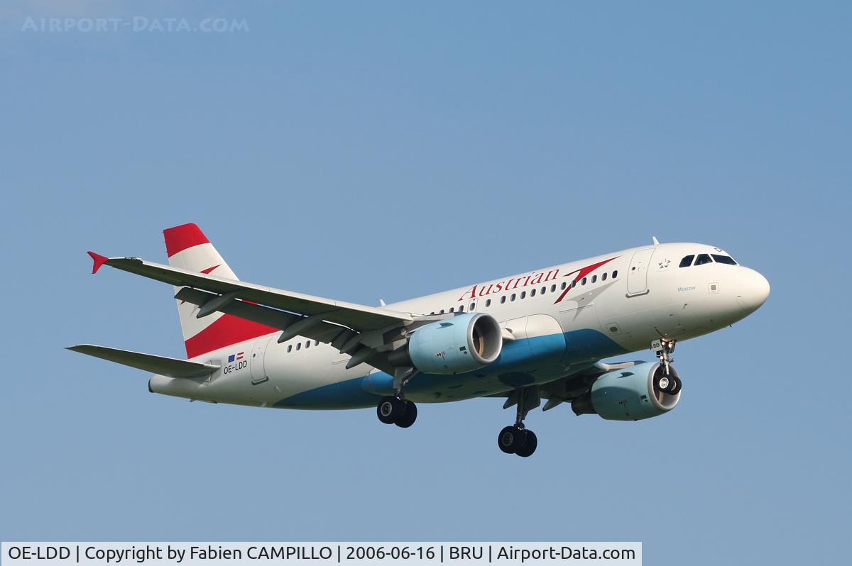 OE-LDD, 2005 Airbus A319-112 C/N 2416, Austrian