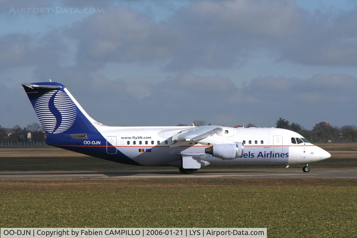 OO-DJN, 1995 British Aerospace Avro 146-RJ85 C/N E.2275, Brussels Airlines