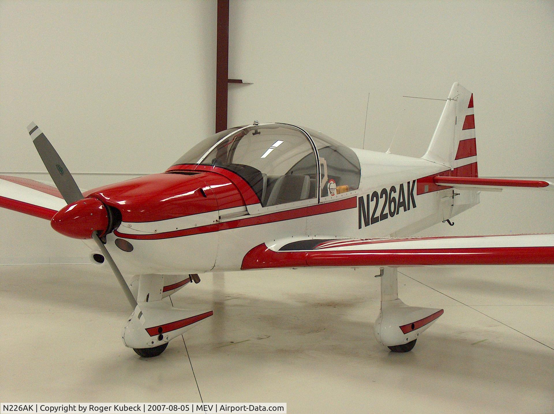 N226AK, 1981 Robin R-2160 Alpha Sport C/N 185, R2160 SN 185