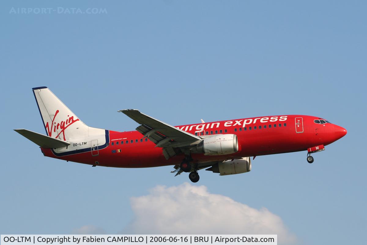 OO-LTM, 1991 Boeing 737-3M8 C/N 25070, Virgin Express