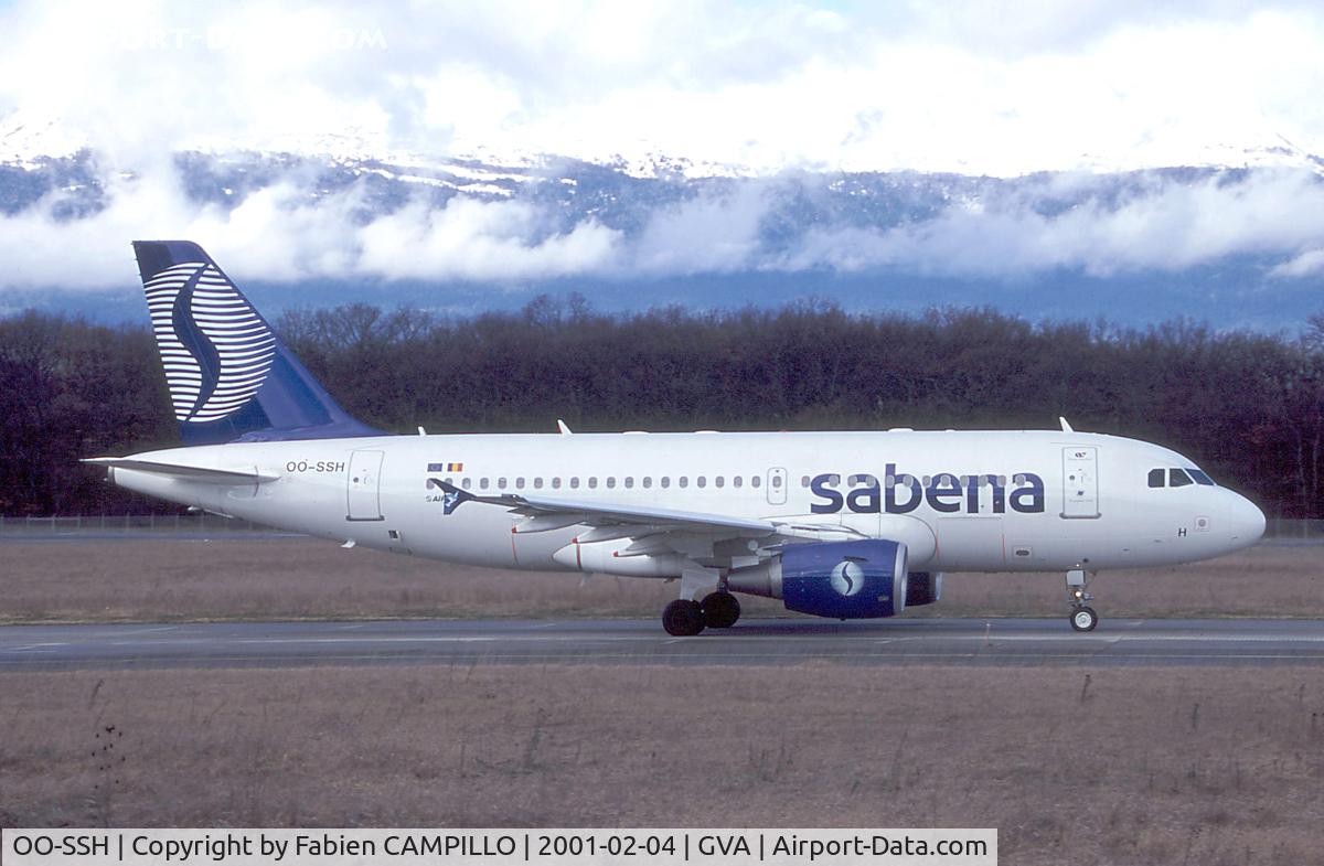 OO-SSH, 2000 Airbus A319-112 C/N 1184, A319-112 1184