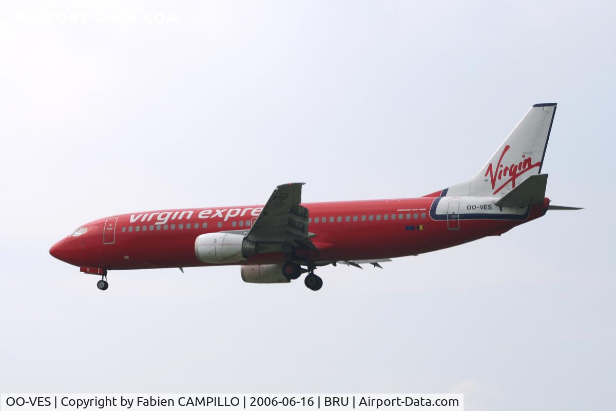 OO-VES, 1996 Boeing 737-43Q C/N 28493, Virgin Express