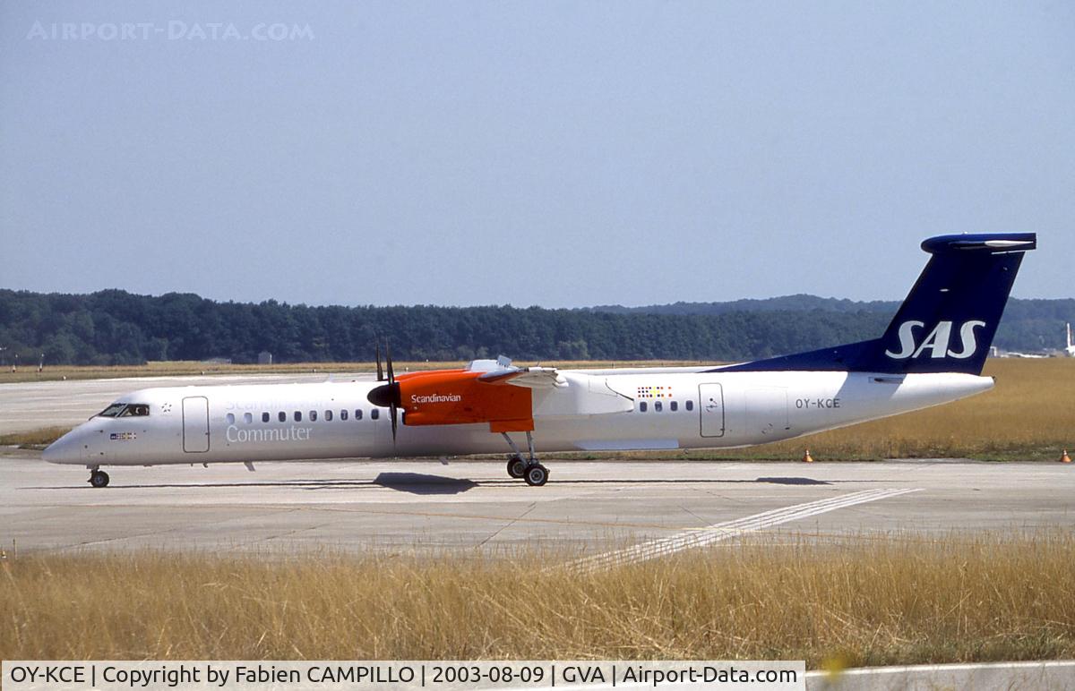 OY-KCE, 2001 De Havilland Canada DHC-8-402Q Dash 8 C/N 4057, SAS