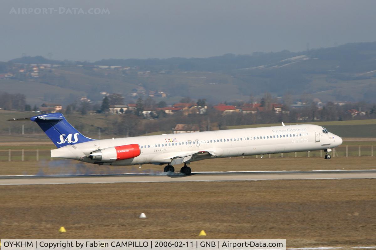 OY-KHM, 1990 McDonnell Douglas MD-82 (DC-9-82) C/N 49914, SAS