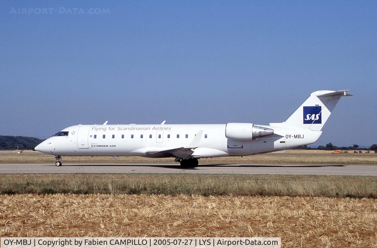 OY-MBJ, 2000 Canadair CRJ-200LR (CL-600-2B19) C/N 7442, SAS Cimber Air