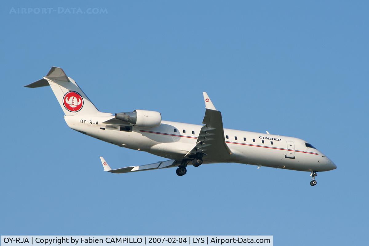 OY-RJA, 2000 Canadair CRJ-200LR (CL-600-2B19) C/N 7413, Cimber Air