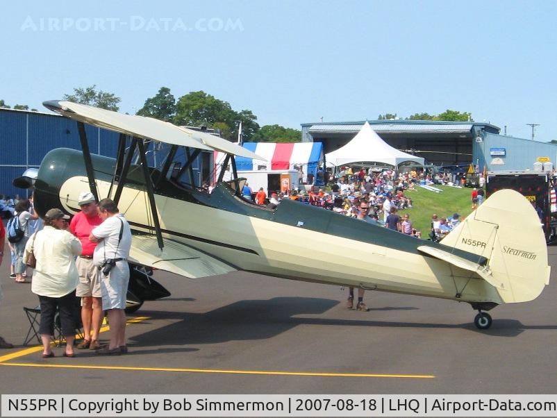 N55PR, 1952 Boeing E75N1 C/N 75-8788, Wings of Victory Airshow - Lancaster, OH