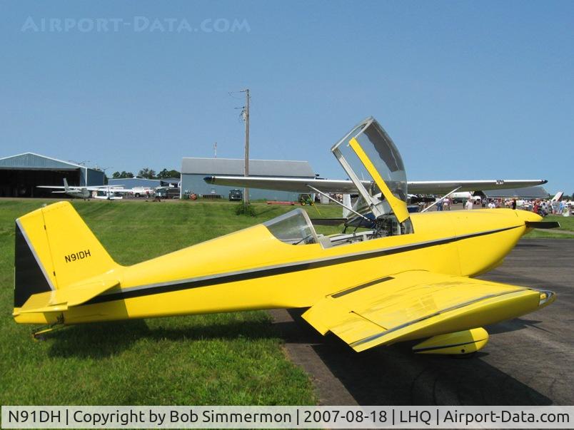 N91DH, 2004 Vans RV-6 C/N 20027, Attending Wings of Victory Airshow - Lancaster, OH