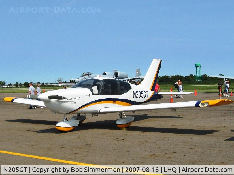 N205GT, 2002 Socata TB-9 C/N 2054, Attending Wings of Victory Airshow - Lancaster, OH