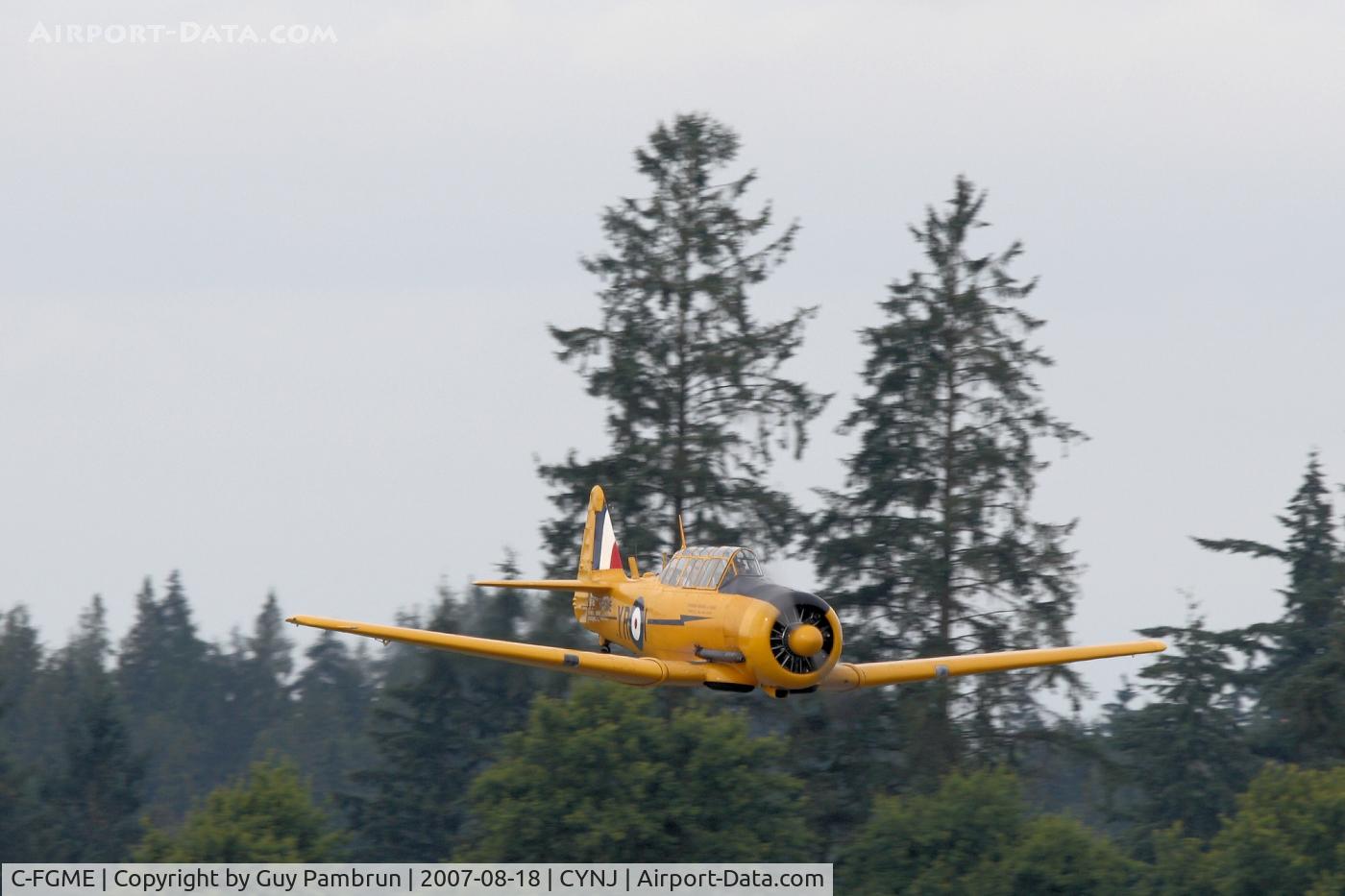 C-FGME, 1941 Noorduyn AT-16 Harvard II C/N 07-144, This belongs to 