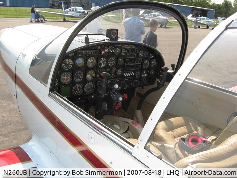 N260JB, 1971 SIAI-Marchetti SF-260 C/N 2-54, Attending Wings of Victory Airshow - Lancaster, OH