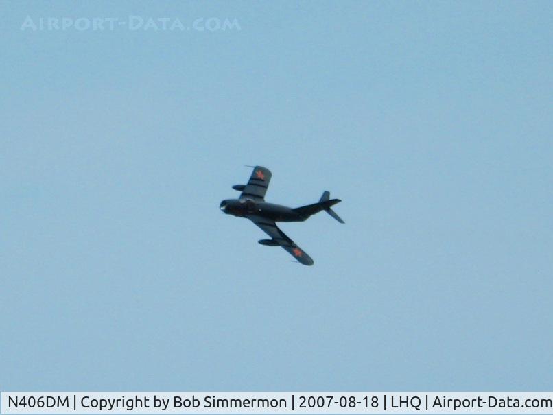 N406DM, 1957 Mikoyan-Gurevich MiG-17T C/N 0613, Wings of Victory Airshow - Lancaster, OH