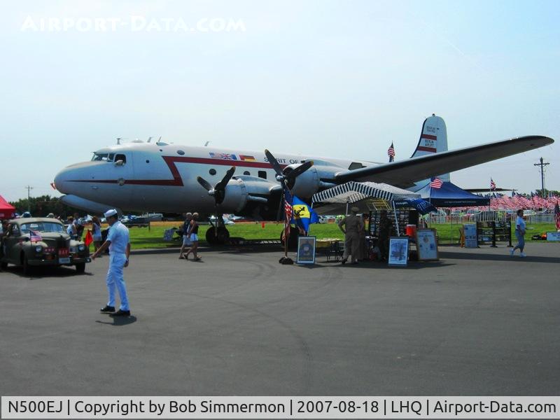 N500EJ, 1945 Douglas C-54E Skymaster (DC-4A) C/N DO316, Wings of Victory Airshow - Lancaster, OH