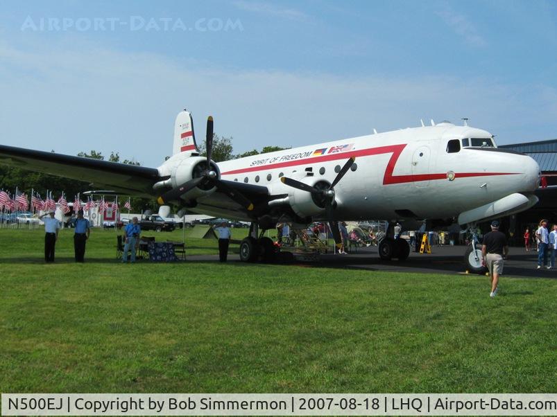 N500EJ, 1945 Douglas C-54E Skymaster (DC-4A) C/N DO316, Wings of Victory Airshow - Lancaster, OH