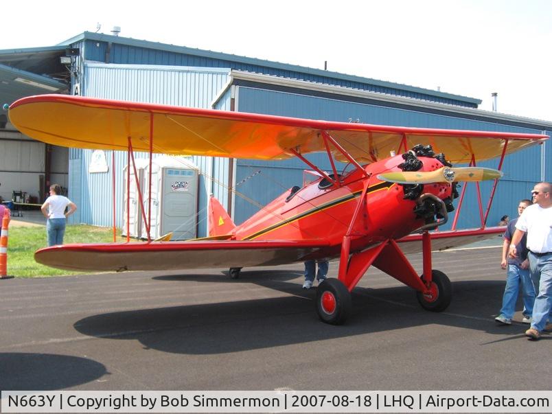 N663Y, 1930 Waco RNF C/N 3356, Wings of Victory Airshow - Lancaster, OH