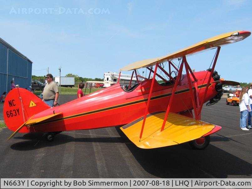 N663Y, 1930 Waco RNF C/N 3356, Wings of Victory Airshow - Lancaster, OH