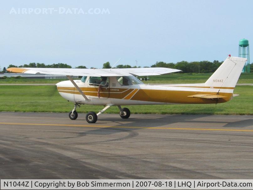 N1044Z, 1973 Cessna 150L C/N 15075525, Attending Wings of Victory Airshow - Lancaster, OH
