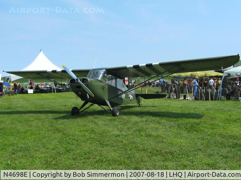 N4698E, 1950 Champion 7EC C/N 7EC-45, Wings of Victory Airshow - Lancaster, OH